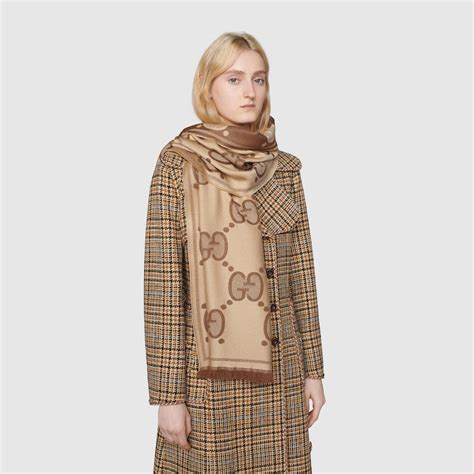 gucci sciarpa donn|gucci jacquard scarf.